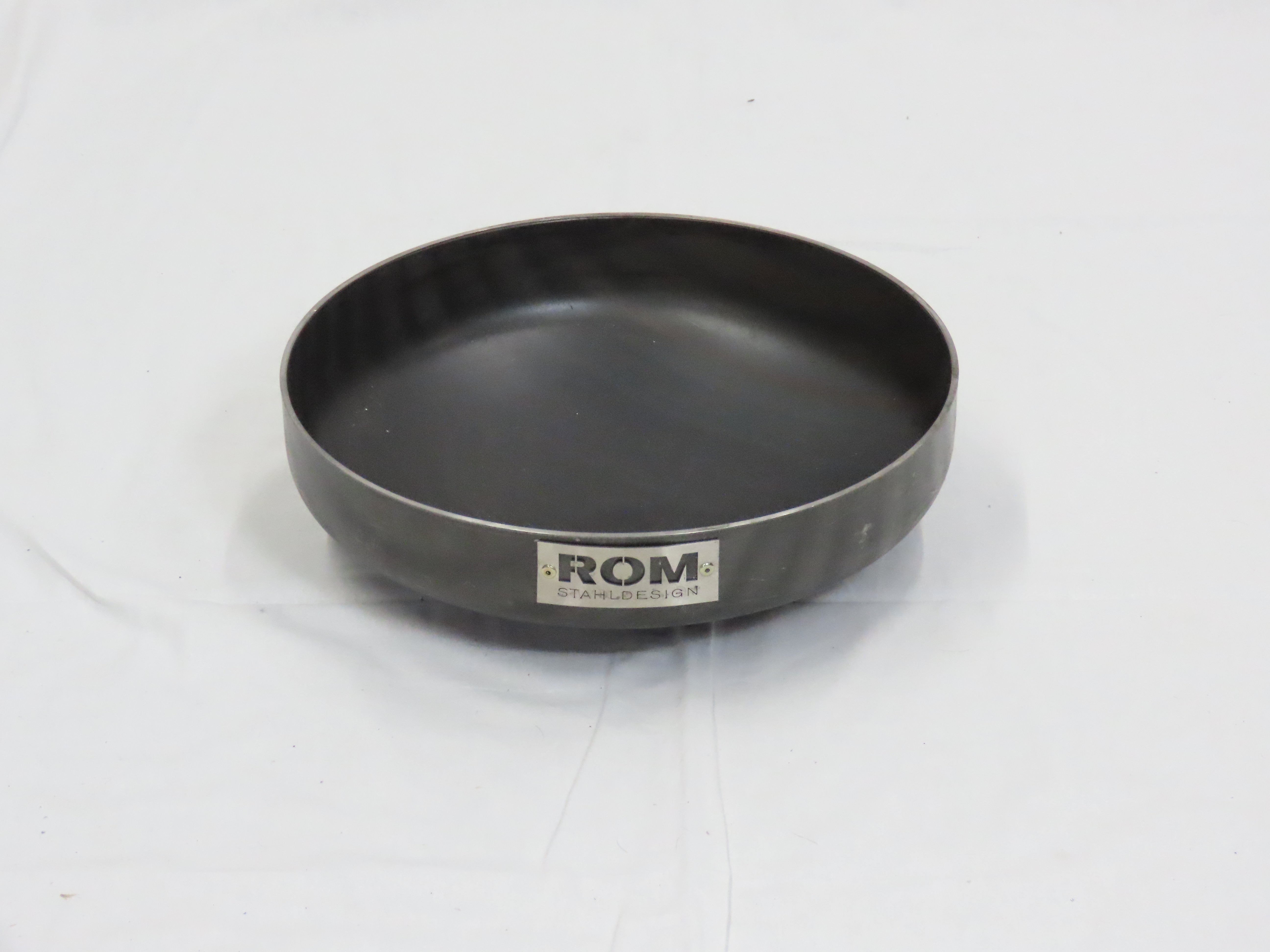 Dekoschale Stahl rund Durchmesser 30 cm